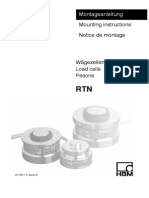 HBM RTN Mounting Instructions 47 Tonn