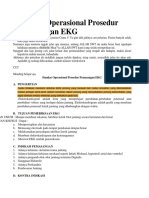 Standar Operasional Prosedur Pemasangan EKG