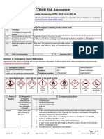 COSHH Ethanol 0.1