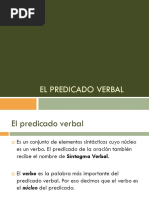 El Predicado Verbal