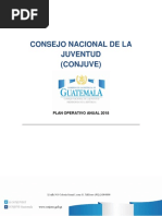 PLAN Operativo Conjuve 2018