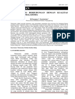 Faktor Yang Berhubungan Dengan Kualitas Hidup Anak Thalasemia (Pranajaya, 2016)