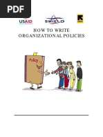 10.a Organizational Policy Development English