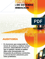 Auditoría de Sistemas de Información Presentación