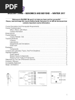 Biology 3596b Course Outline 2017