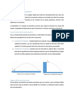 Lanzamiento de Proyectiles