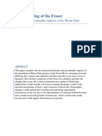 4 - Damming of The Fraser Geomorphic Impacts Moran Dam