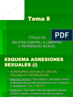 Tema 8. - Delitos Contra La Libertad e Indemnidad Sexual