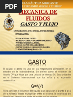 Gasto y Flujo