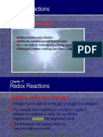 C11 Redox Reactions