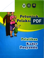 Petunjuk Pelaksanaan Pelatihan Kader Posyandu PDF