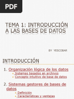 Bases de Datos