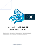 Load Testing With WAPT Pro: Quick Start Guide