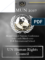 Eosmun 2017: Un Human Rights Council