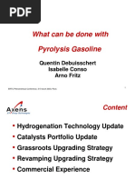 003what Can Be Done With Pyrolysis Gasoline Axens Presentation Ertc Pet 2003 Paris