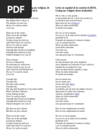 Letra de La Canción Losing My Religion