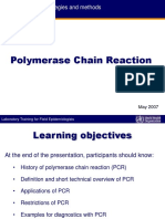 Polymerase Chain Reaction: Investigation Strategies and Methods