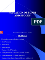 Valuation of Bonds and Stocks: Centre For Financial Management, Bangalore