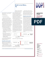 HEPA Filter Testing - Issues