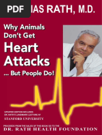 Why Animals Don't Get Heart Attacks - But People Do!