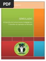 Simulado Conhecimentos Pedagógicos e Legislação - Blog