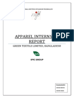 Apparel Internship Report New