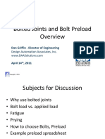 Bolted Joints and Bolt Preload Overview