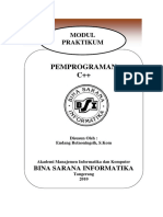 Modul Praktikum Pemprograman C++