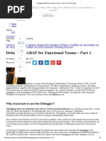 Debugging ABAP For Functional Teams - Part 1 - IT Partners Blog
