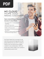 My Cloud Home Duo: Personal Cloud Storage Save Everything at Home. Access It Anywhere