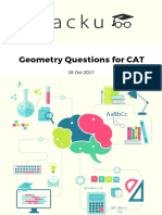 Geometry Questions For CAT