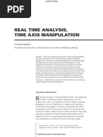 Kittler Friedrich 1990 2017 Real Time Analysis Time Axis Manipulation