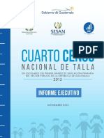 Censo de Peso y Talla 2015