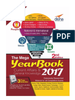 THE MEGA YEARBOOK 2017 - Curren - Disha Experts PDF