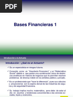 Bases Financieras de La Actuaría 1