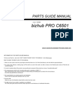 Bizhub Pro C6501-Parts Manual