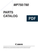 Mp750780 Parts Catalog