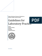 Guidelines For Laboratory Practice 2012 PDF