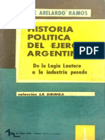 Historia Política Del Ejército Argentino