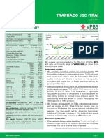 Traphaco JSC (Tra) : Company Update: Buy