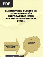 Investigacion Preparatoria Del Min Publico en El NCPP