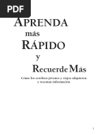 Aprenda Mas Rapido y Recuerde Mas - Desarrollo Del Cerebro