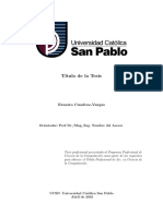 Thesis Format Universidad Catolica San Pablo