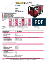 Engine Driven Welder Ts 200 Des/El