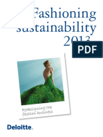 Deloitte Fashioning Sustainability 2013