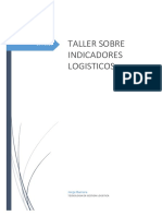 Indicadores de Gestion Logistica de La Empresa Cediris