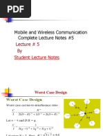 Mobile and Wireless Communication Complete Lecture Notes #5