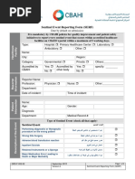 3 Sentinel Event Reporting Form (SERF) .