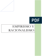 Empirismo y Racionalismo