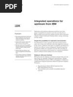 IBM Oil - Integrated Operations Help Get More From Existing Reservoirs